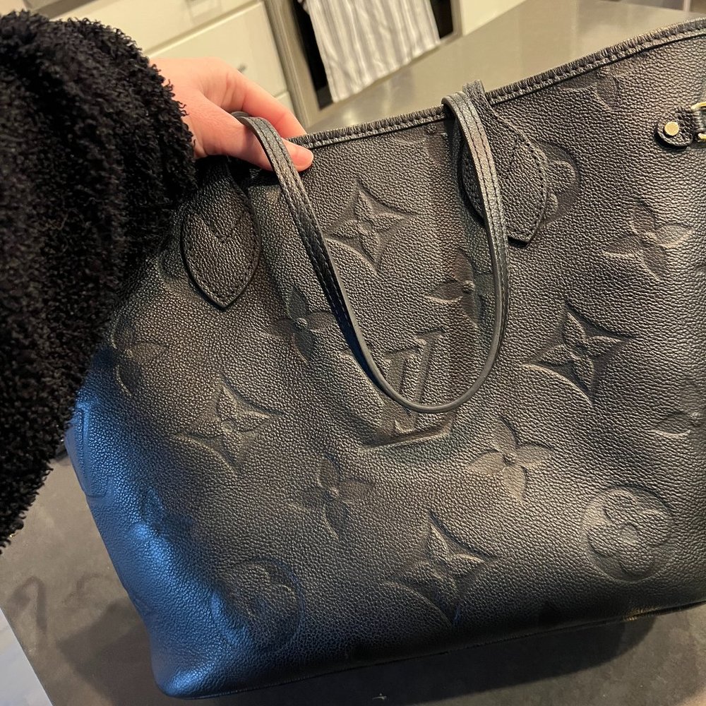 Louis Vuitton Never Full MM Tote and Clutch